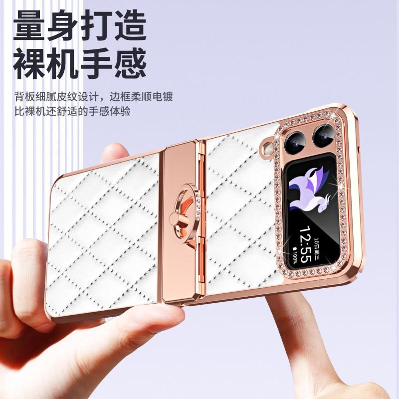 Galaxy Z Flip 4 3 Hülle Vollschutzhülle Mit PC-Schale Kratzfest Sturzsicher Stilvolles Design