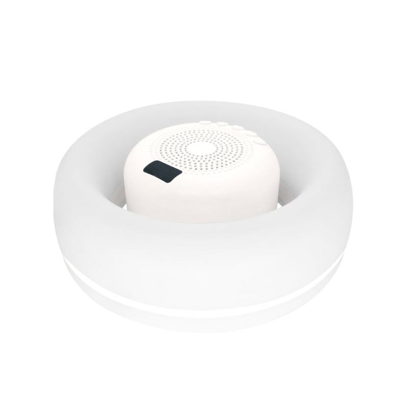 Floating Bluetooth-compatible Speaker with Dynamic LED Lights IPX6 Waterproof Temp Display for Pool Parties Swimming