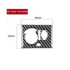 Carbon Fiber Headlight Switch Panel Cover Trim For Dodge Challenger 2008-2014