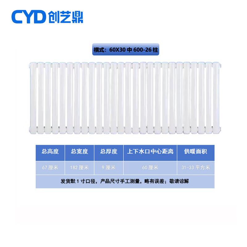 Chuang Yi Ding Steel 6030 Two-Column Hot Water Radiator
