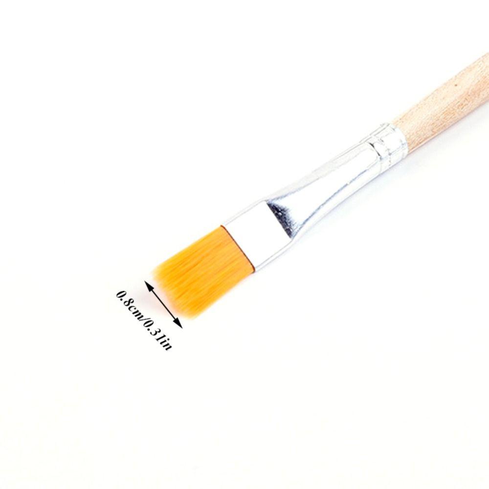 10pcs Hooks Watercolor Art Supplies Paint Brushes Painting Pen Drawing Brush Hook Line Pen