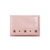 Pu Star Rivet Trifold Wallet Ultra Thin Multiple Slots Card Holder Large Capacity Compact Size Coin Pocket Daily Use