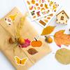 Adorable Fall Themed Cartoon Puzzle Stickers For Kids Creative Diy Fun Activities