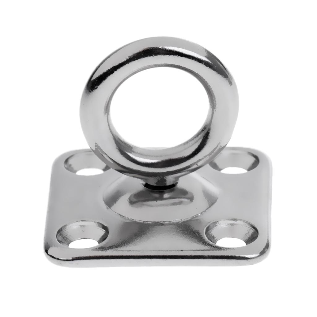 316 Stainless Steel Swivel Square Pad Eye Plate Boat Rigging Hardware 6mm buy from 7 on Joom