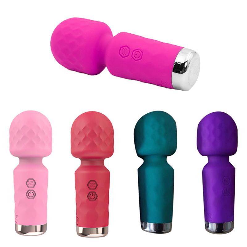 Mini Vibrator Sex Toys Personal Bodymassager Rechargeable Silent Strong Shock Female Macturhator