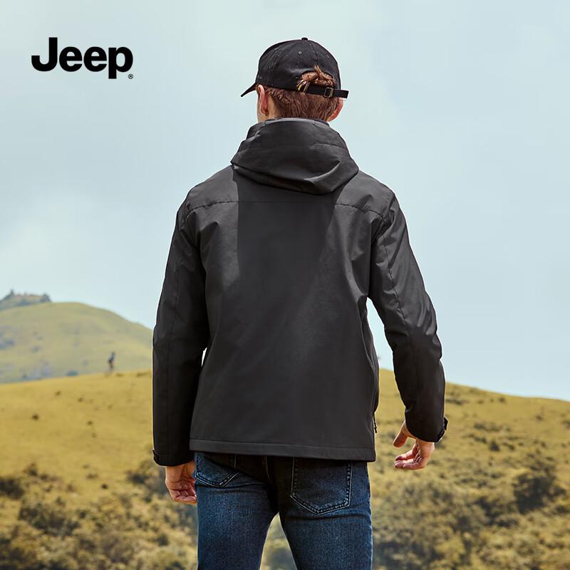 JEEP Men's Windproof Waterproof Outdoor Jacket