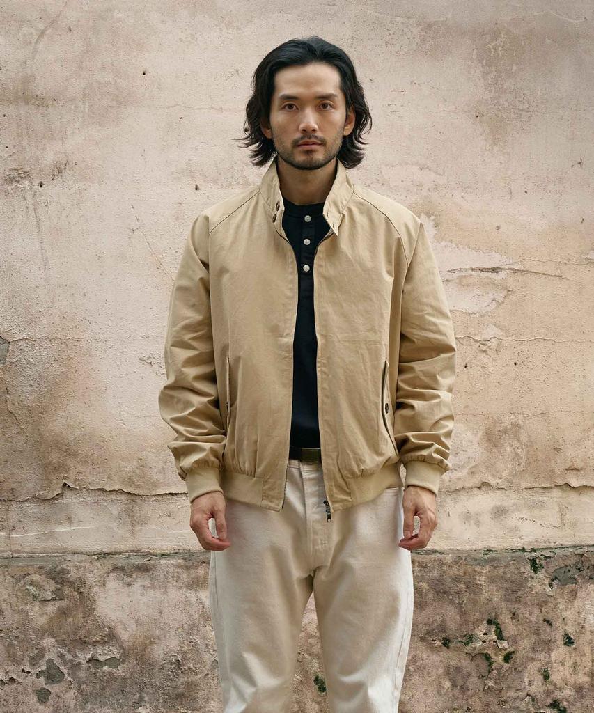 Heavyi Harrington Jacket_Beige