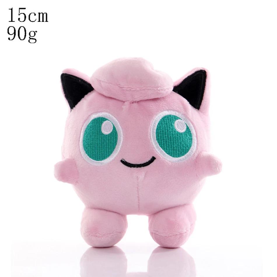 Hot Pikachu Pichu Charmander Bulbasaur Squirtle Psyduck Eevee Plush Soft Stuffed Animals Peluche Plushie Toy Small Doll