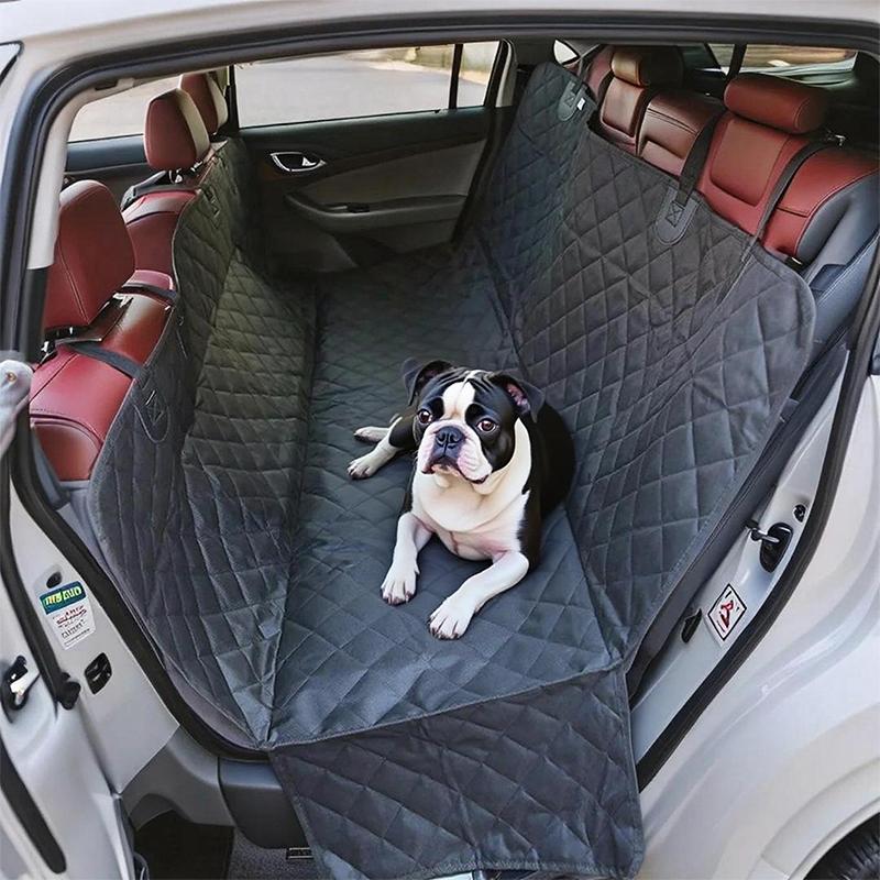 600D Oxford Fabric Waterproof Pet Dog Pads Car Rear Seat Cover Dog Mat Prevent Cats From Scratching Travel Dog Carrier Hammock