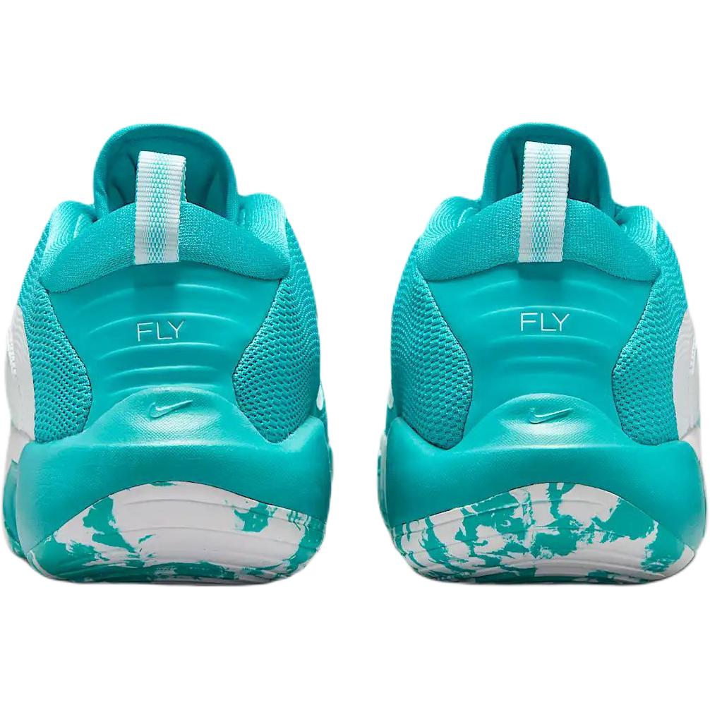 Nike ISOFLY Slip Resistant Cushioning With Rebound Low Top Children's Basketball Shoes Blue Sneakers FN4384-300