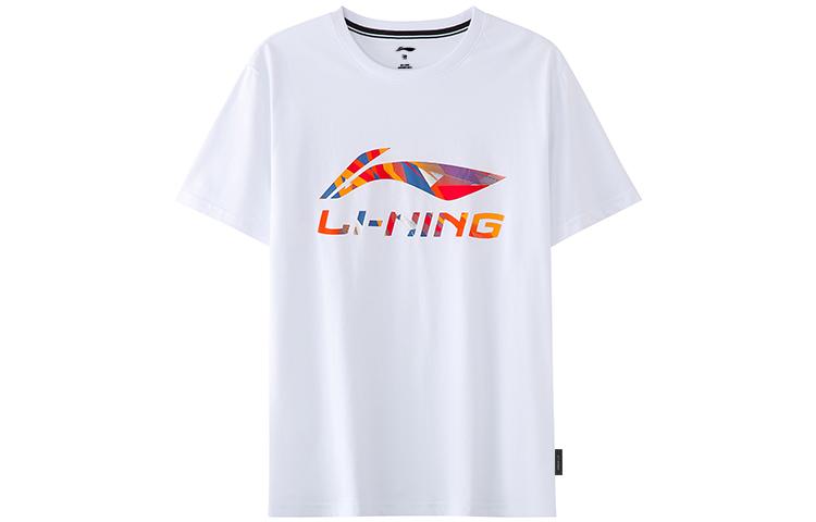 Li Ning T Shirts Men s Crew Neck Moderate Straight Fit AHSS775-2 L