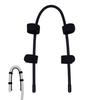 Yousheng Laundry Tub Hose Holder Clip Washing Machine Discharge Hose Anti-Rust Hanger Household Laundry Accessory