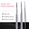 Stainless Toe Nail Ingrown Toe Nail Lifter File Double Ended Sided Manicure Pedicure Toenails Clean Foot Care Correction Tool