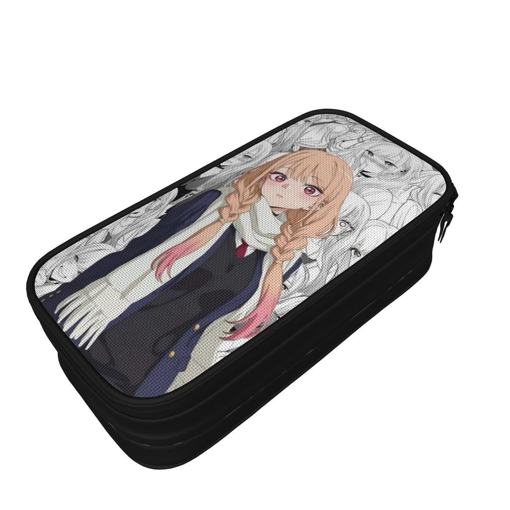 Marin Kitagawa Anime Etui My Dress Up Darling Potlooddoosje Pennenhouder voor Schooltas Schoolbenodigdheden Rits Schrijfwaren