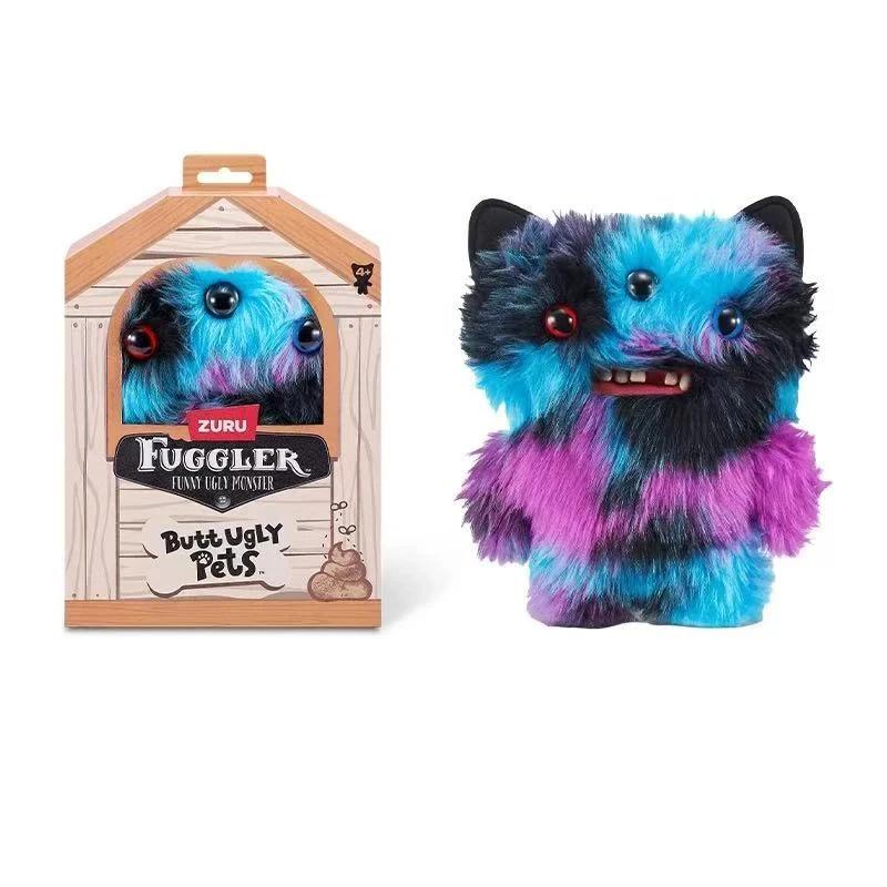 Плюшевые игрушки Fuggler Уродливые Монстры Зубы Питомцы Серия Мистер Пуговицы Золотистый Ретривер Фестивальная Серия Мягкая Игрушка Плюш 23См