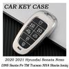 7 Buttons TPU Car Key Cover Case Cover for 2020 2021 Hyundai Sonata Nexo DN8 Santa Fe TM Tucson NX4 Staria Ioniq Accessories