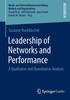 The Leadership of Networks and Performance : A Qualitative and Quantitative Analysis Book