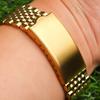 Klocktillbehör Armband Risgryn Klockarmband För Omega Seamaster klockarmband Böjd Ände Armband i Rostfritt Stål 18mm 19mm 20mm
