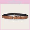 Ethnic Leather Belt Star Pattern Women Denim Pairing Summer Supplies Fashion