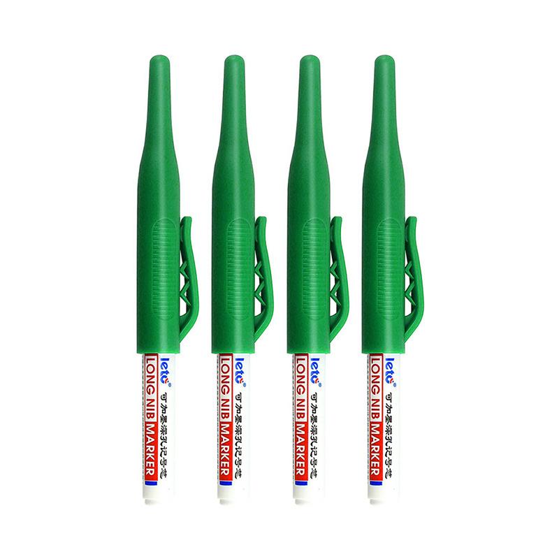 4color Marker Oily 30mm Long Nip Carpentry Renovation Markers Pen,Waterproof Non-Fading Greeting Card Tire Can Not Be Erased