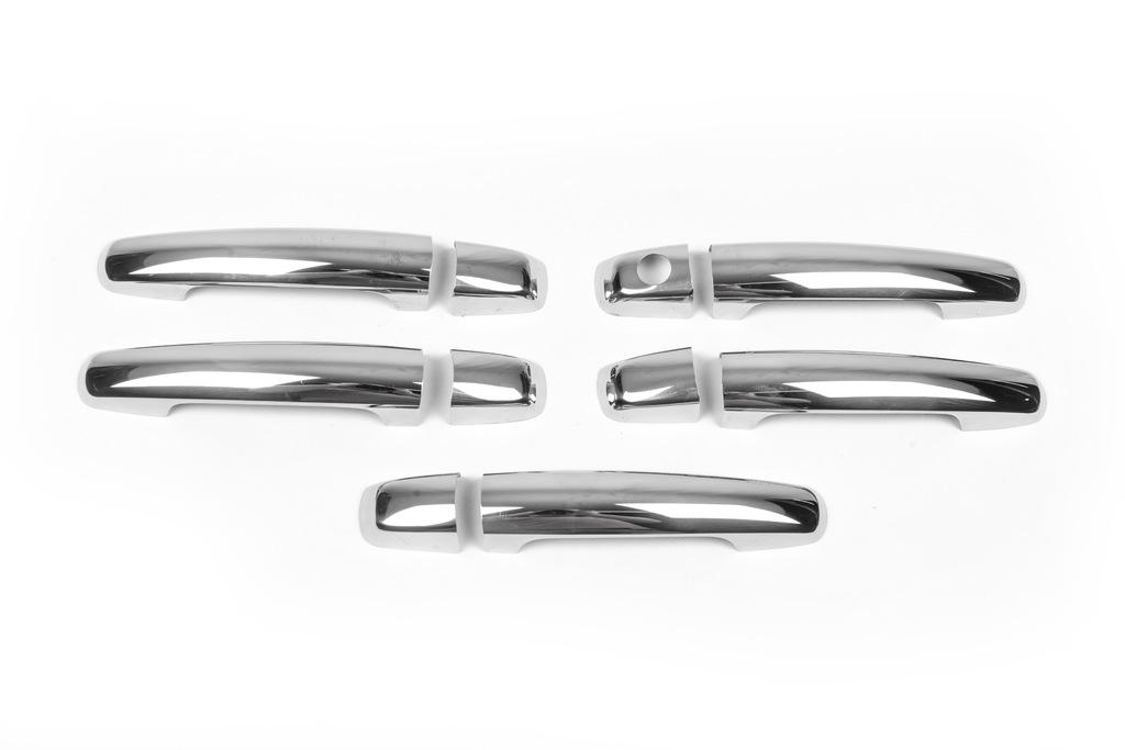 Handle Pads (5 Pcs, Stainless Steel, Without Chip) for Suzuki Grand Vitara 2005-2017