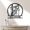 Metall Wandkunst Stromleitungsmonteur Elektriker Dekor, Industrielles Hängeschild, Zuhause Garage Büro Vintage Ornament