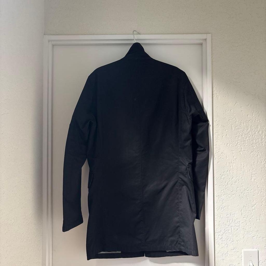 Used Phase Sixe Semi-long Jacket Size 46 Black