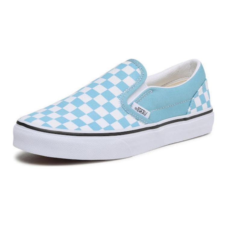 Vans Classic Slip-On Low Top Kids Skate Shoes Blue Kids Sneaker VN0A4UH830Y