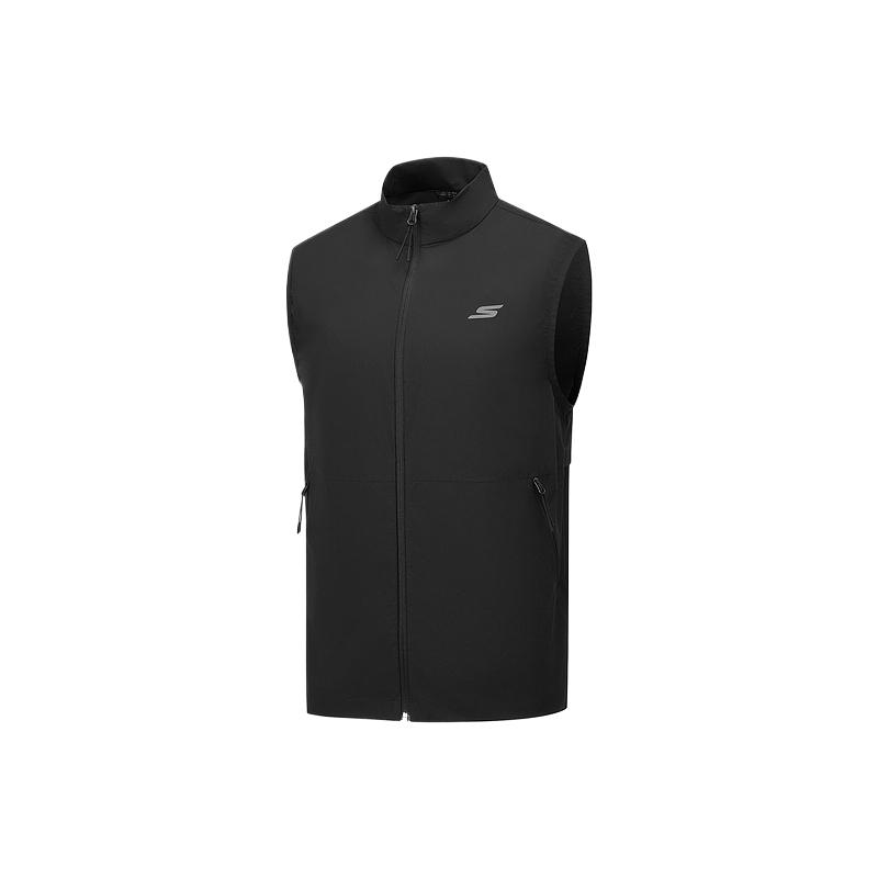Skechers Fashionable Comfortable Casual Versatile Vest Men tops Carbon-Black P325M030-0018 L