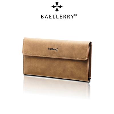 Men Long Wallets Vintage Design Business Card Holder Soft Cash Money Pack Purse
