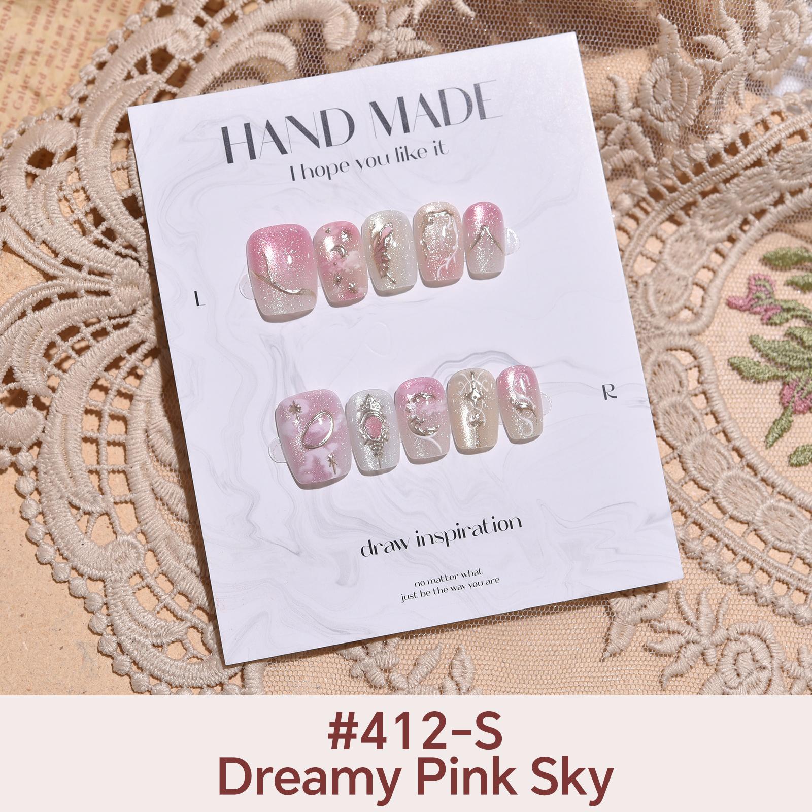 

27Style Choice кошачий глаз накладные ногти короткие ручной работы накладные ногти с наклейками инструменты полное покрытие типсы с желеобразным клеем