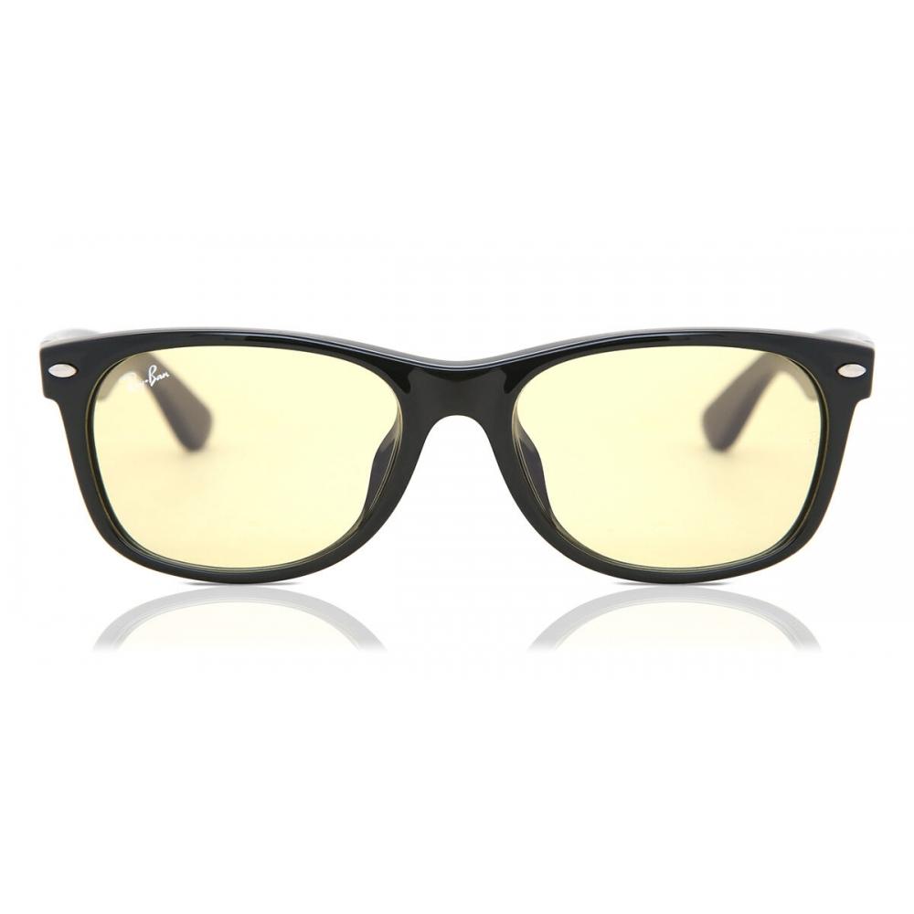 

Ray Ban Rb2132f New Wayfarer Asian Fit 601 R6 Солнцезащитные очки унисекс Black/55-18-140