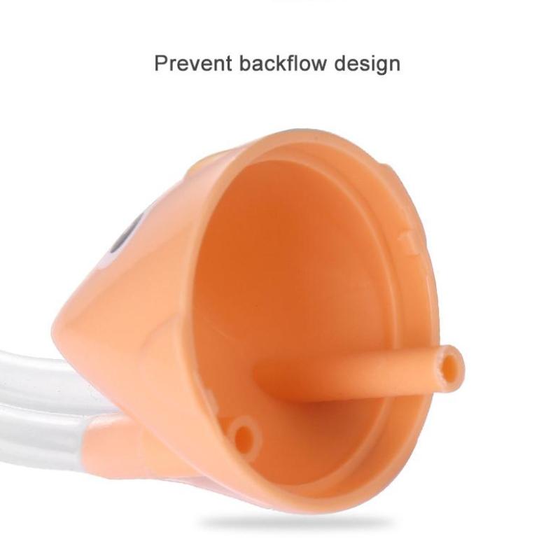 2 stücke Neugeborenen Baby Nasensauger Mund Saug Typ Nasale Absorption Reiniger für Infant Anti-reflux Silikon Booger Saug rohr