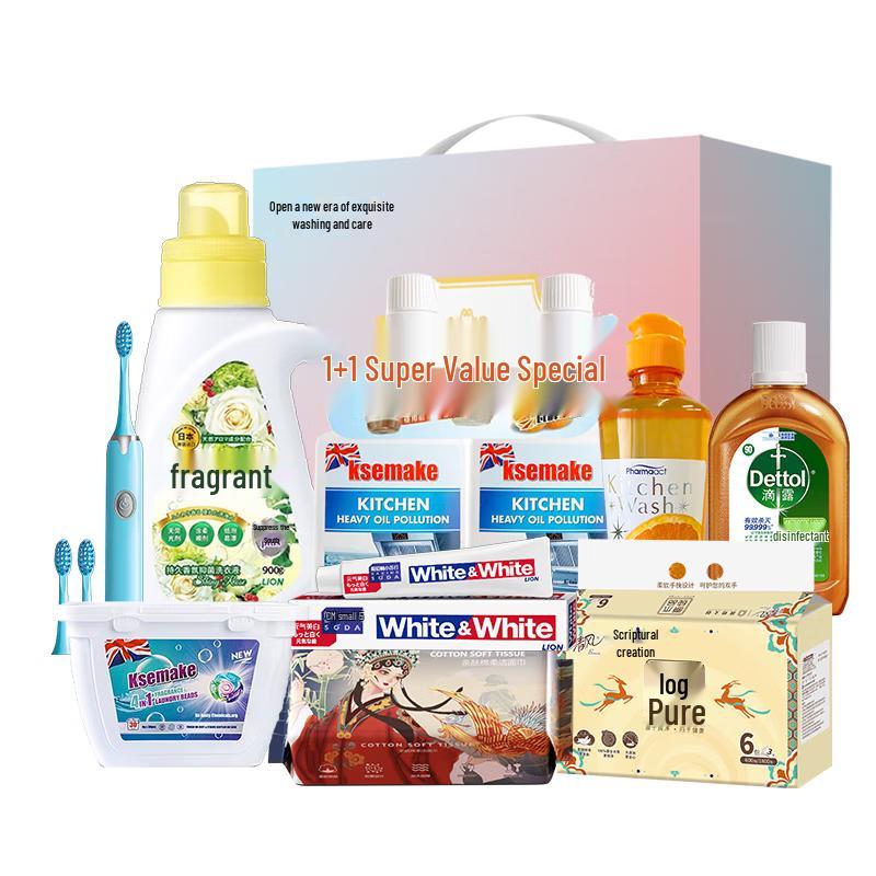 Daily Cleaning & Personal Care 9-Piece Gift Set