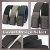 [One Limitation] Mesh Sport Nylon Belt with Buckle, Lightweight, Adjustable, Outdoor, Men's BP802 (Black)
