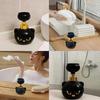 Cute Cat Paw Foam Soap Dispenser Funny Cute Cat Paw Flower Shape Foam Soap Pump Bottles Cat Lover Gift Decor for Bathroom
