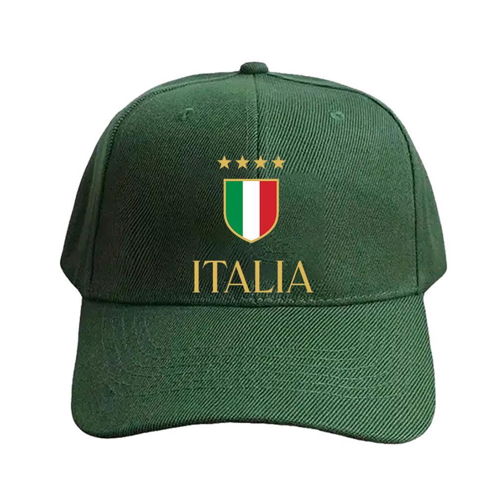 Italia Cap Summer Woman Man Adult Hat Fashion Casual Adjustable Printed Baseball Caps Trucker Cap Outdoors
