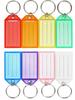 Flip-top Transparent Plastic Key Tag/convenience Key Ring