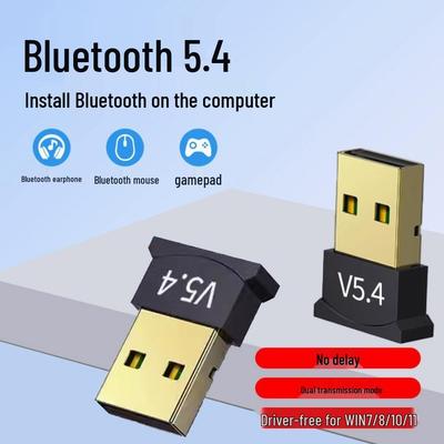Bluetooth 5.4 USB-Adapter & Drahtloser 5.3-Sender für Lautsprecher