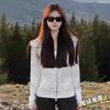 Women's Slim Fit Hooded Zipper Jacket