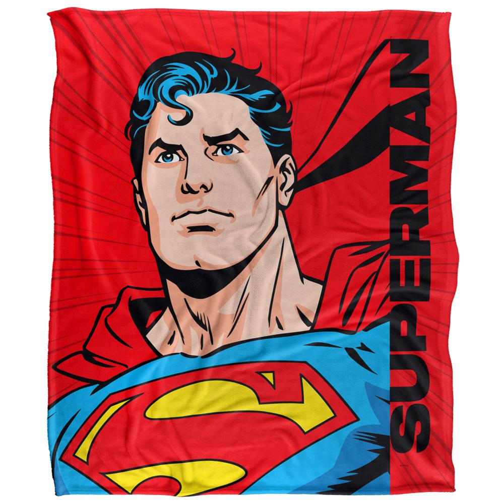 Superman Poses Blanket