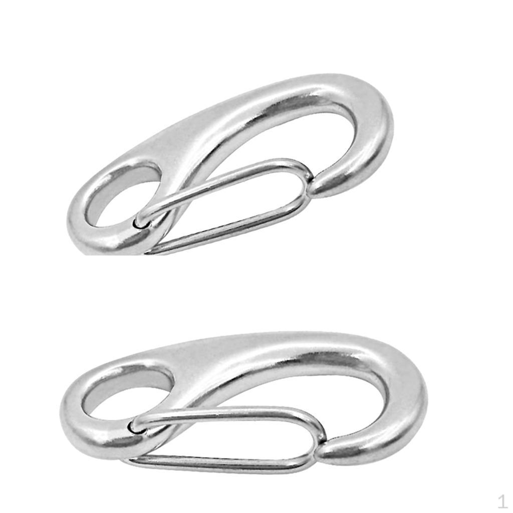 

Сверхпрочный пружинный карабин из нержавеющей стали 316 для морской лодки