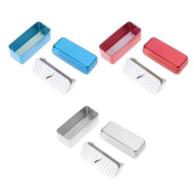 Portable Polishing Brush Cup Block With 72 Holes Efficient Easy To Clean Dental Box For Dental Tool Organization