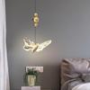 NuFeng Gold Butterfly Pendant Light