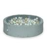 Dry Pool 110x30 Corduroy Light Mint 400 Balls: Transparent, Pearl, Light Mint, Light Gold