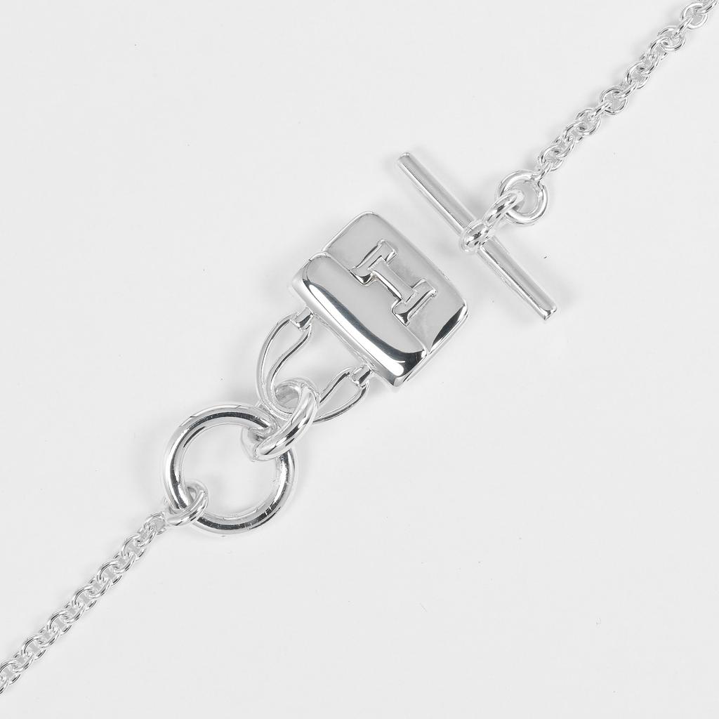 Hermes Amulet Constance Necklace Silver925 12.5g Women Used