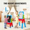 SucceBuy Children Magnetic Drawing Board Painting Art Easel with Chalkboard Wordpad Baby Color Graffiti Drawing Toys for Kids