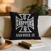 WWest Coast CChoppers Cushion Cover Short plush pillowcase for bed sofa carwashable