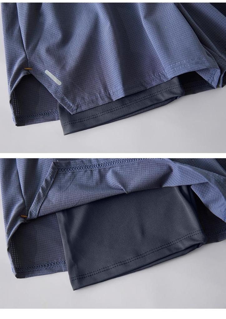Women's 2-in-1 Quick-Dry Breathable Running Fitness Shorts