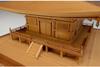 Woody Joe 1/50 Ishiyama-dera Temple Pagoda Wooden Model Assembly Kit (Building)